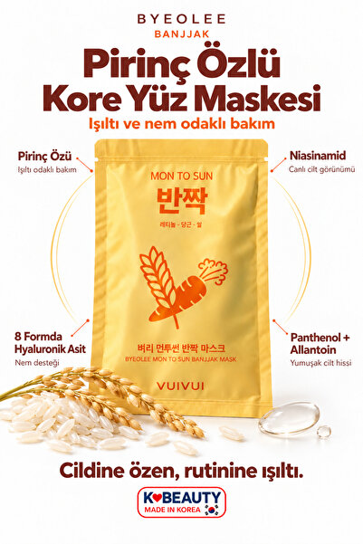 byeolee Single 1 Piece Rice Extract Retinol Cb50 Beet Apple Carrot Extract Vi...