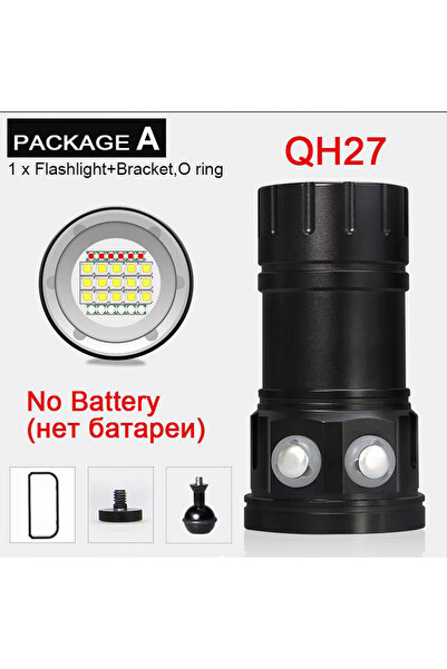 Choice6 Package A Professional Underwater Photography Light 27 LED Highlight ...