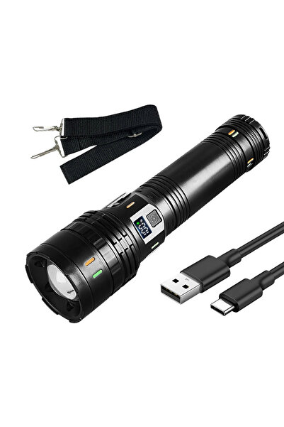Choice powerful flashlight High Power Flashlight Rechargeable LED Lamp Long R...