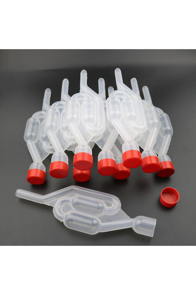 Choice Clear Air Lock Valve S-Shape Airlocks Fermentation Home Brewing Bubble...