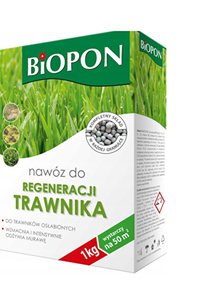 bros BIOPON 1185 - îngrășământ pentru regenerarea gazonului 1 kg