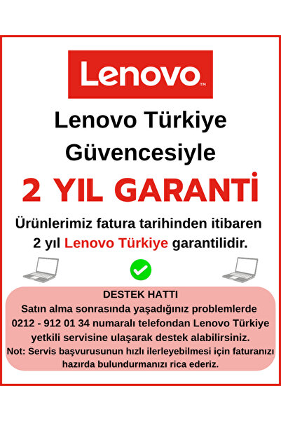 LENOVO Ideapad Slim 3 Intel N100 4gb Ram 128GB Ssd 15.6'' 82XB009GTX