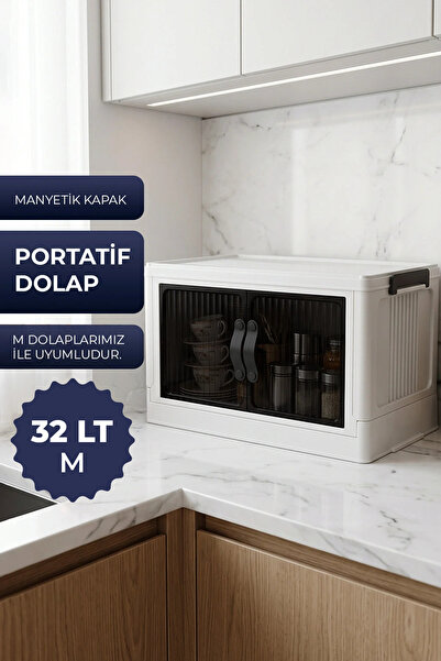 Kitchen Life Tekli İstiflenebilir Portatif Katlanabilir Çok Amaçlı Organizer ...