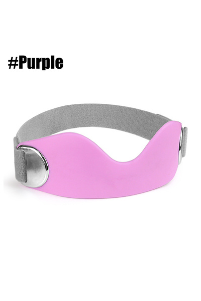 Choice purple 1pcs Patellar Tendon Support Strap Adjustable Silicone Compress...