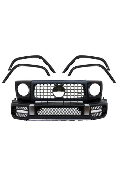 tuningset Kit complet de asamblare frontală compatibil cu Mercedes G-Class W4...
