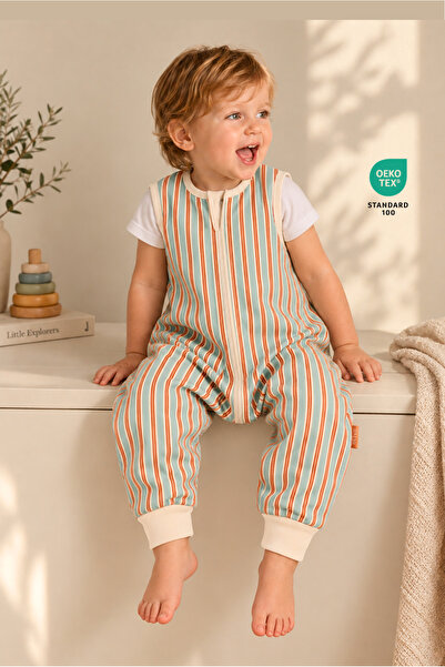 Pine Baby Home 0.5 TOG %100 Pamuk Bebek Uyku Tulumu OEKO-TEX Standard 100 - R...