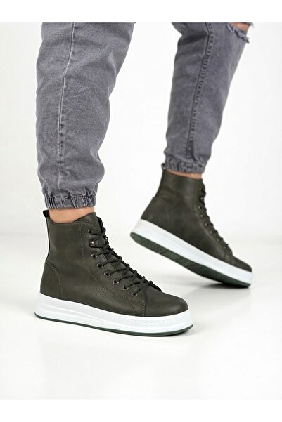 Zerenyus Between premium waterproof lace-up men's boot - khaki