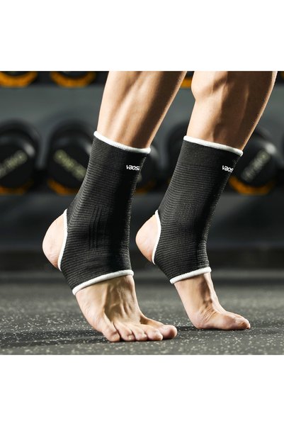 choice2 one size VBOSI-black 1 Pair One Size Elastic Breathable Ankle Support...