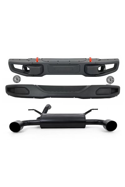 tuningset Kit caroserie metalic potrivit pentru Jeep Wrangler Rubicon JK 2007...
