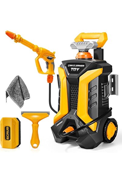 XICEN Kids Toy Pressure Washer with 2 Spray Modes, Pretend Play Power Washer ...