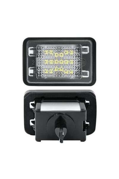 Xentech Light Set de 2 lumini LED pentru plăcuța de înmatriculare Mercedes GL...