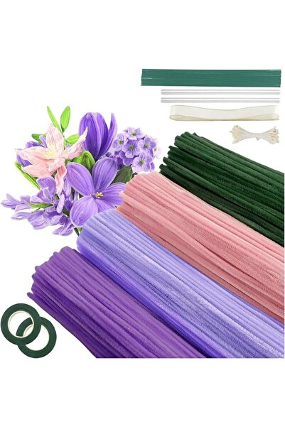 Generic 400 Pcs Pipe Cleaners Craft, Assorted Colors Pipe Cleaners Bulk, Chen...