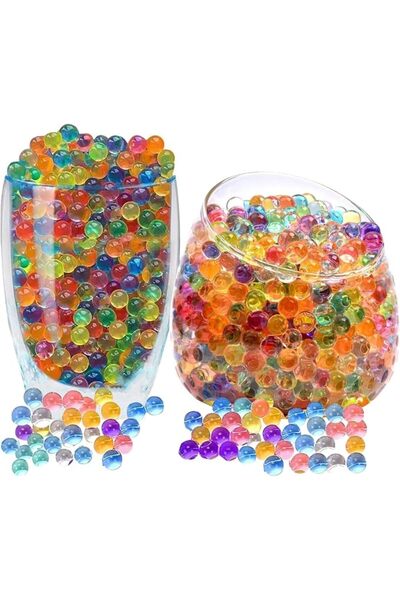 Generic 11,000pcs Mixed Rainbow Water Gel Beads Water Beads for Vase Filler, ...