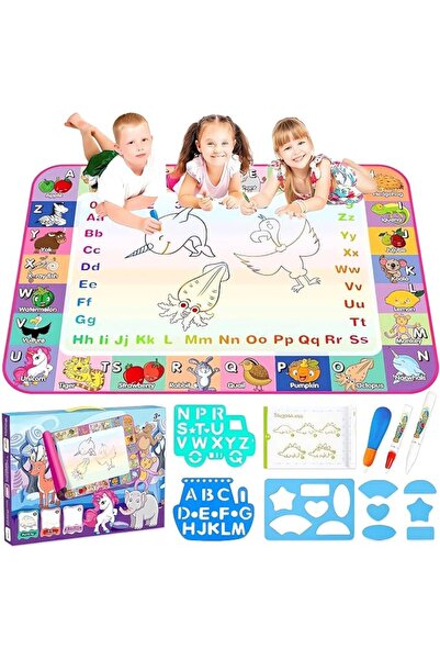 GENERAL Water Doodle Mat Kids Toys, 90 X 60 cm Large Water Painting Drawing M...