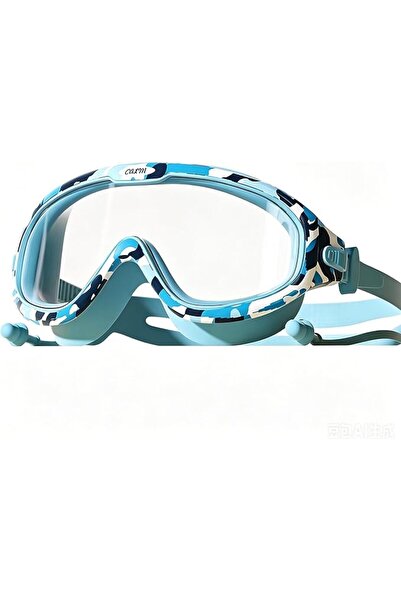 AHLAN Kids Swimming Goggles with Ear Plugs, Wide View HD Anti-Fog & Anti-UV S...