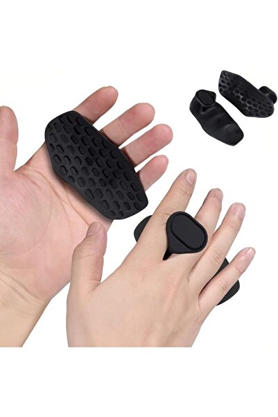 SWIUKPHE Anti Slip Workout Grips, Ergonomic Rubber Hand Protector Gloves for ...