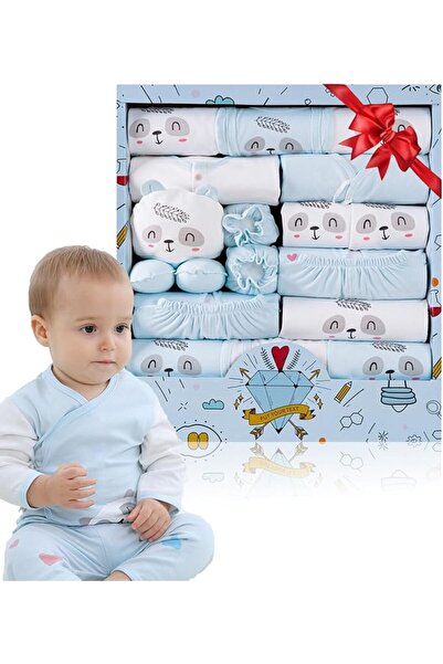 GENERAL Newborn Baby Gift Set, Premium Cotton Baby Clothes, Newborn Layette G...