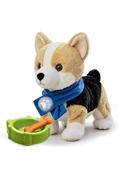 GENERAL Interactive Plush Toy Dogs for Kids, Electronic Voice Control Dog, Wa...