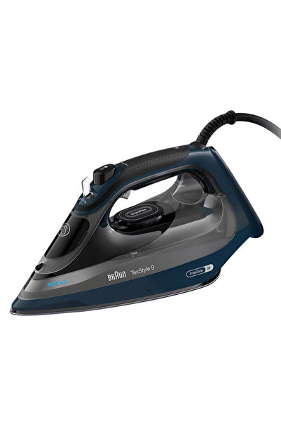 Braun Steam Iron Textile 9, 3200W, 0.33L Capacity, Dark Blue - BRSI9682DB