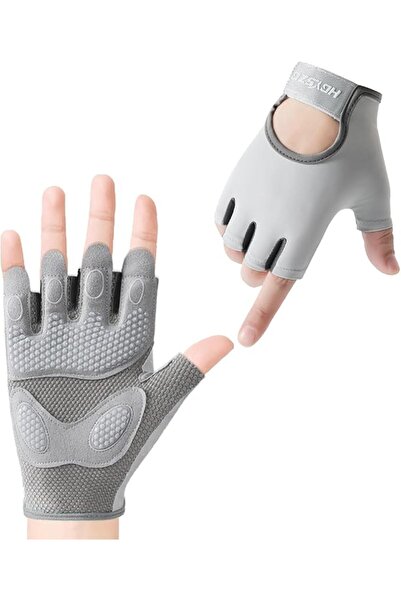 Generic Gym Gloves, Weight Lifting Gloves Full Palm Protection Breathable Ant...