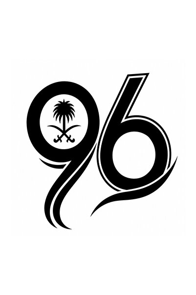 Generic Saudi National Day 96 Black Vinyl Car Sticker Decal Waterproof UV Res...