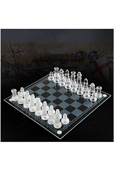 GENERAL Chess Board K9 Glass Chess Luxury Elegant Chess Game Medium Wrestling...