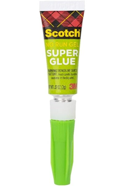 SCOTCHGUARD جل لاصق سكوتش سوبر جلو 0.7 أونصة (2 جرام) لكل أنبوب |   لون شفاف |   التصاق قوي |   الصق فوري |   جلوكوز