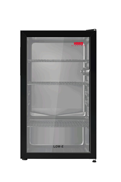 Ham ثلاجة عرض سوداء بطول 3.3 قدم طراز HM135BJC-G26