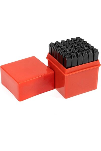 NEİKO 02624 Number and Letter Punch Set with Heat-Treated Steel Punches for I...