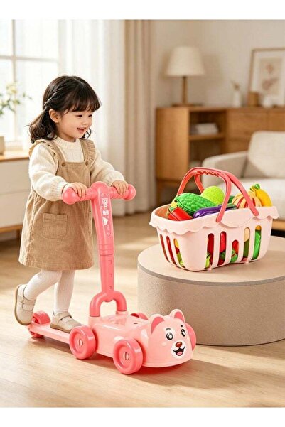Generic 2 in 1 Kids Shopping Cart Trolley Baby Walker Push Cart Detachable To...