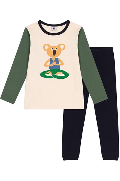 Petit Bateau بيجامة نوم للأولاد من FA