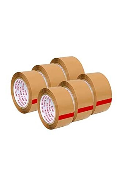Tanzimat Kuruyemiş شريط تغليف بني من نوع BOPP من Vagmi، مقاس 2 بوصة × 65 متر ...