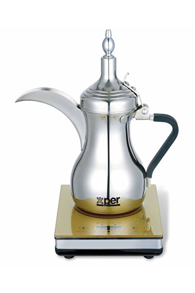 Express Arabic Coffee Maker, Touch Control, 600ml Capacity, 900W, Steel - XPA...