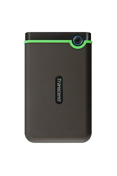 Transcend 4 TB StoreJet 25M3 Sağlam Taşınabilir HDD, One Touch Yedekleme