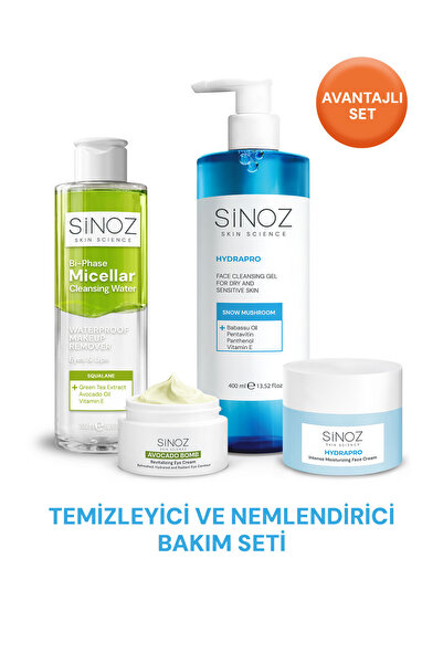 SİNOZ Temizleyici ve Nemlendirici Bakım Seti