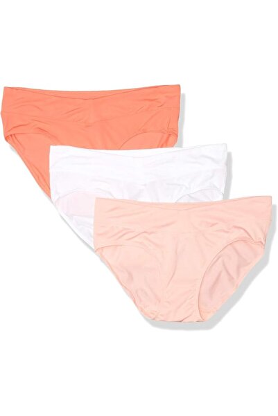 Warner's womens Blissful Benefits No Muffin Top 3 Pack Hipster Panties Hipste...