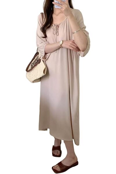Generic Women's and Girls Cotton Fabric Print Nighty/Nightgown/Nightwear/Nigh...