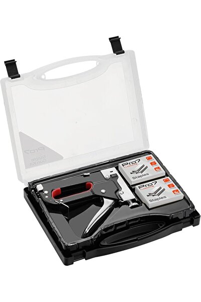 Lawazim Pro7 Staple Gun Kit - Heavy Duty Manual Stapler with Staples and Stre...