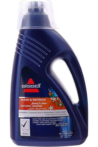 Bissell محلول إزالة الغبار وتنظيف السجاد 1.5 لتر أزرق 1146K