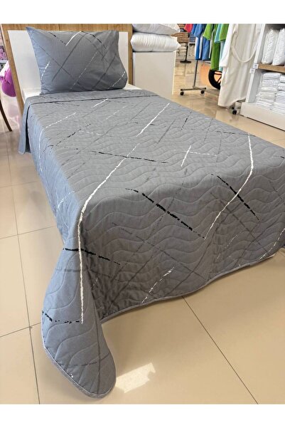 Sudemhome Single Quilted Reversible Bedspread Set for Young People and Children's Room Bedroom Set - 160 X 230 cm