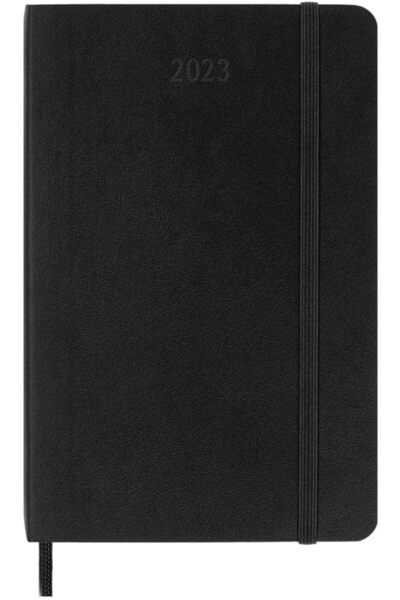 Moleskine Classic 12 Month 2023 Weekly Planner, Soft Cover, Pocket (8.9 cm x ...