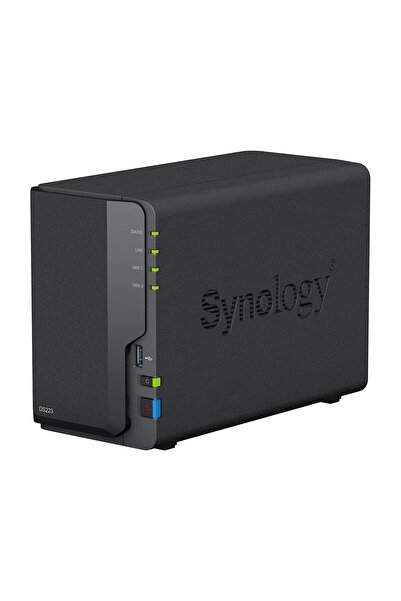 DS223 2 Yuvalı Diskstation NAS (Realtek RTD1619B Dört Çekirdekli 2 GB Ram 1xRJ-45 1 GbE