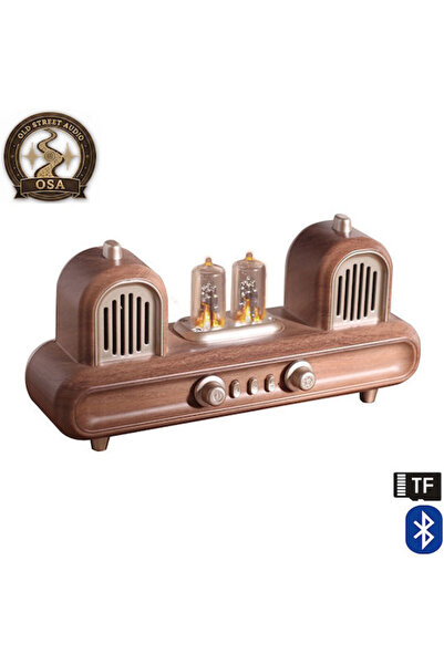 OEM Old Street Audio AS33 Ρετρό Επιτραπέζιο Ραδιόφωνο Επαναφορτιζόμενο με Blu...
