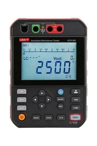 unı-t UT512D 2.5kV Yalıtım Direnci Test Cihazı