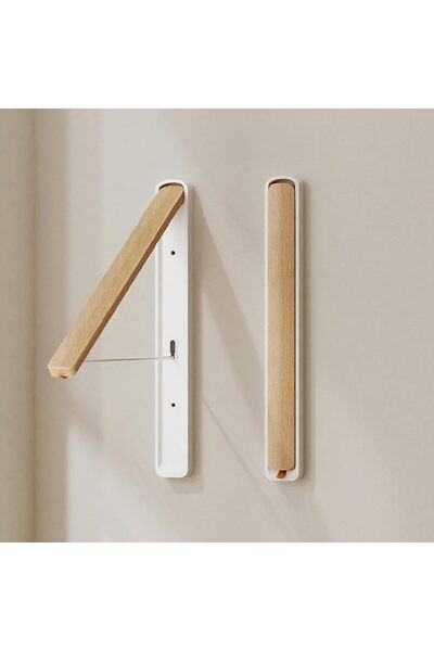 Arabest Retractable Wall Mounted Clothes Drying Rack,Foldable Aluminum Laundr...