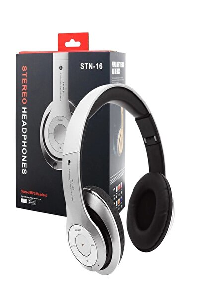 Generic Brand سماعة رأس لاسلكية ستيريو STN-16 مع مشغل MP3