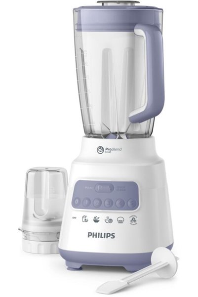 Philips خلاط إيسنشيال سلسلة 5000، 700 واط، أبيض - HR2221/01