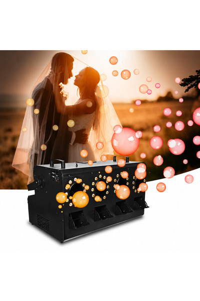 AT Performance Mașină Profesională Extreme Smoke Bubble 1500W, Efect Baloane Umplute cu Fum (Fog Bubble), DMX