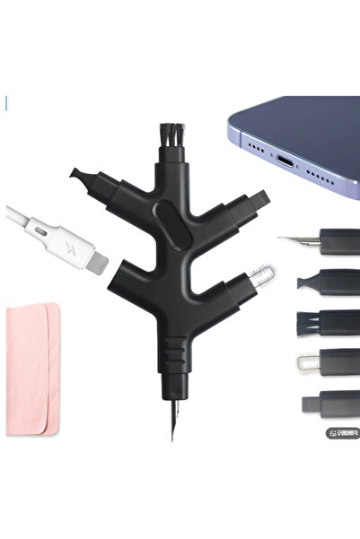 EHOME مجموعة أدوات PurePort USB-C متعددة الاستخدامات لإصلاح وتنظيف منافذ الهو...