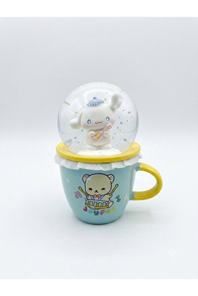 Mutluanlar Hediyelik Character figured snow globe coffee cup